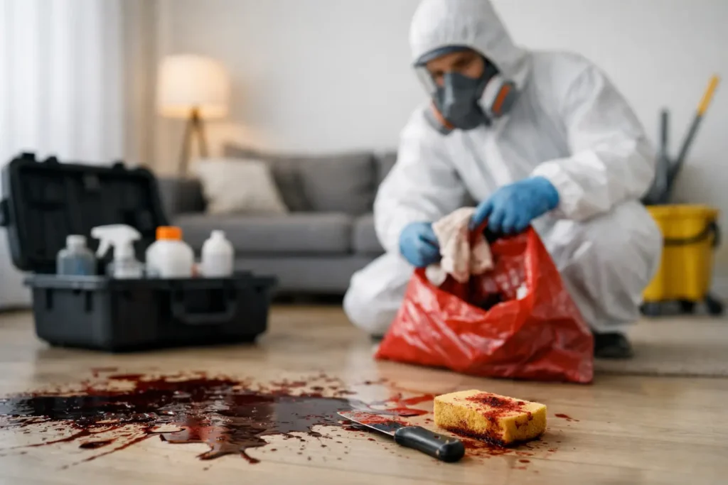 What Suicide Scene Cleanup Services Handle