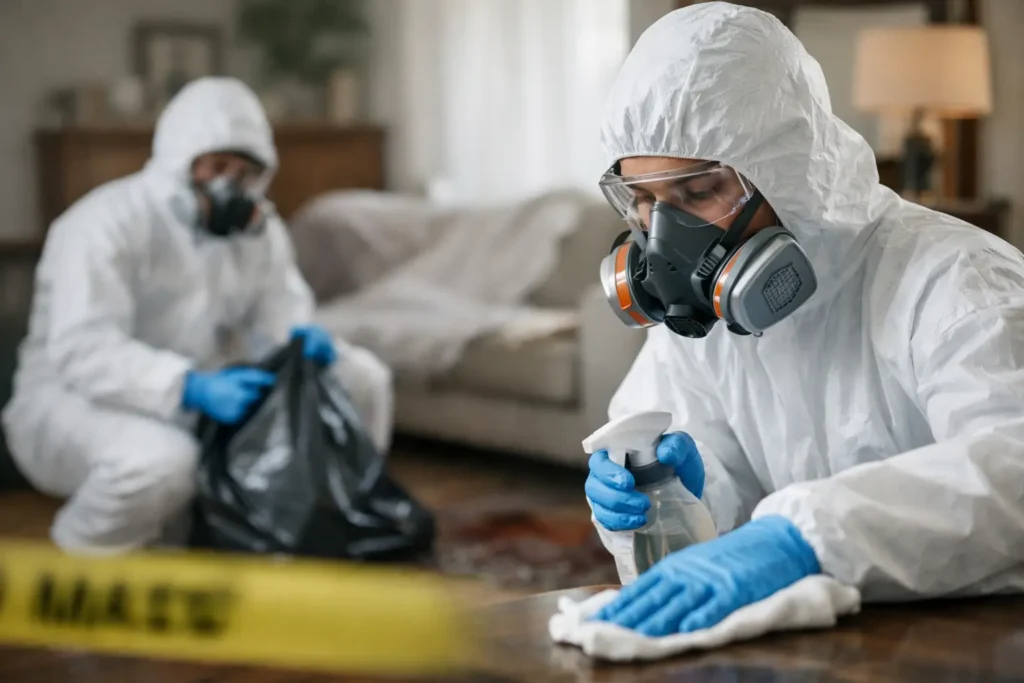 What the Unattended Death Cleanup Process Involves