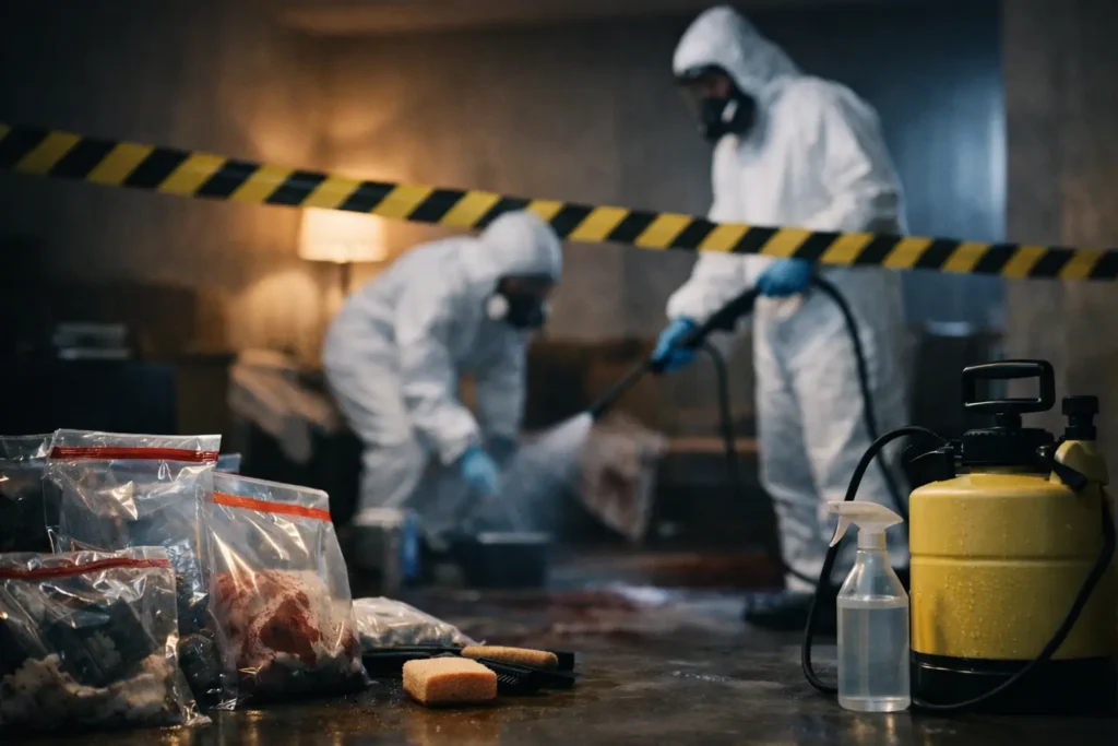 What Death Cleanup Requires After a Trauma