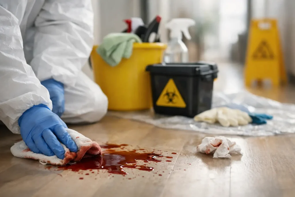 Bodily Fluid Remediation When It Cannot Wait