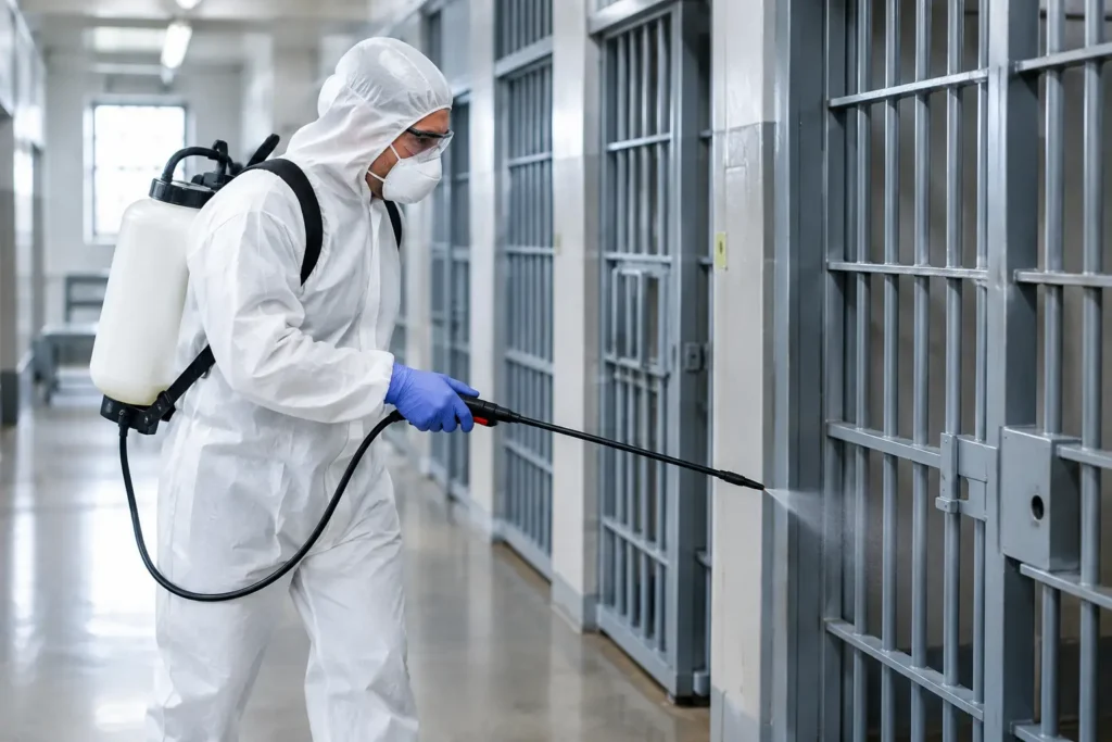 Jail Facility Disinfection Procedures Guide
